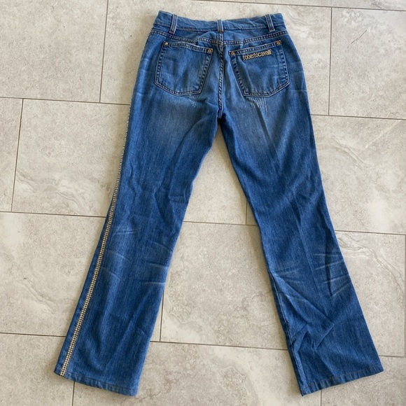 Roberto Cavalli vintage rhinestone jeans - Picture 10 of 13